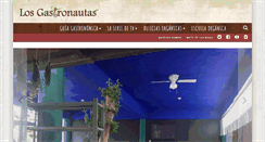 Desktop Screenshot of losgastronautas.com