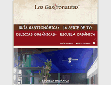 Tablet Screenshot of losgastronautas.com